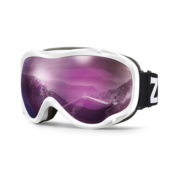 ZIONOR® B1 Ski Goggles Snow Goggles Anti-fog UV Protection for Men Women Adult Youth