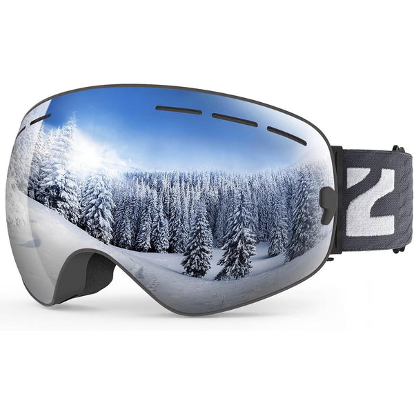 ZIONOR® X Ski Goggles - OTG Snowboard Goggles Detachable Lens for Men Women Adult