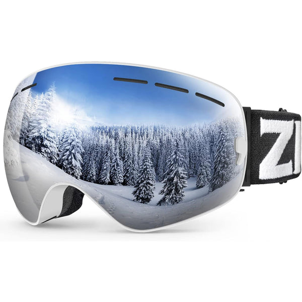 ZIONOR® X Ski Goggles - OTG Snowboard Goggles Detachable Lens for Men Women Adult