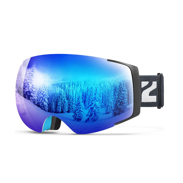 ZIONOR® X4 Magnetic Ski Goggles UV Protection Anti-fog for Men Women Adult