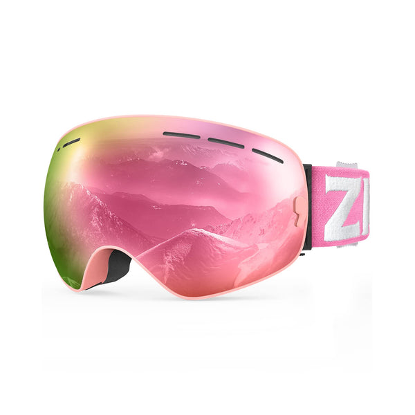 ZIONOR® X Ski Goggles - OTG Snowboard Goggles Detachable Lens for Men Women Adult