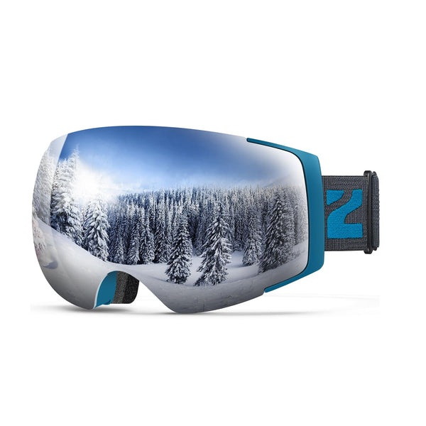 ZIONOR® X4 Magnetic Ski Goggles UV Protection Anti-fog for Men Women Adult