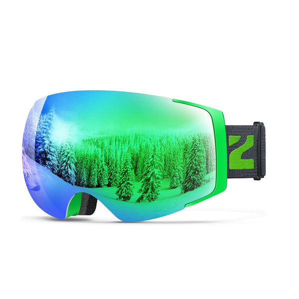 ZIONOR® X4 Magnetic Ski Goggles UV Protection Anti-fog for Men Women Adult