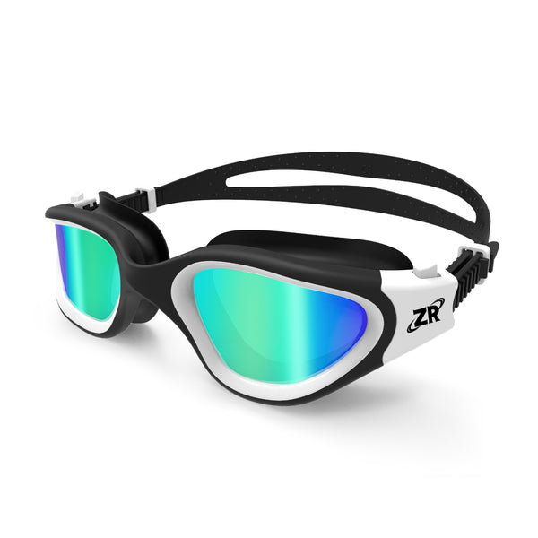 ZIONOR® G1 Polarzied Swim Goggles with Bright Lens Anti-fog UV Protection for Adult