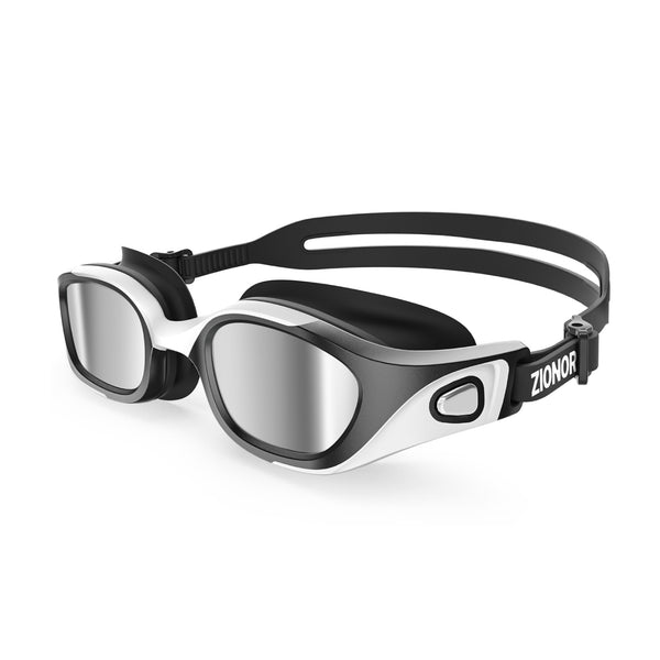 ZIONOR® G10 Swim Goggles, Replaceable Lens Anti-Fog UV Protection for Men Women