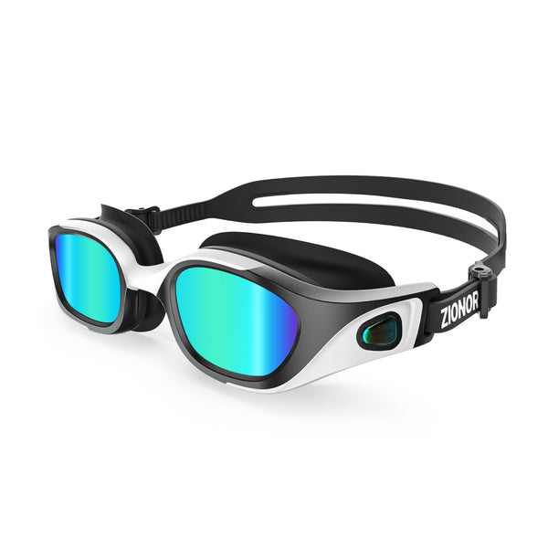 ZIONOR® G10 Swim Goggles, Replaceable Lens Anti-Fog UV Protection for Men Women