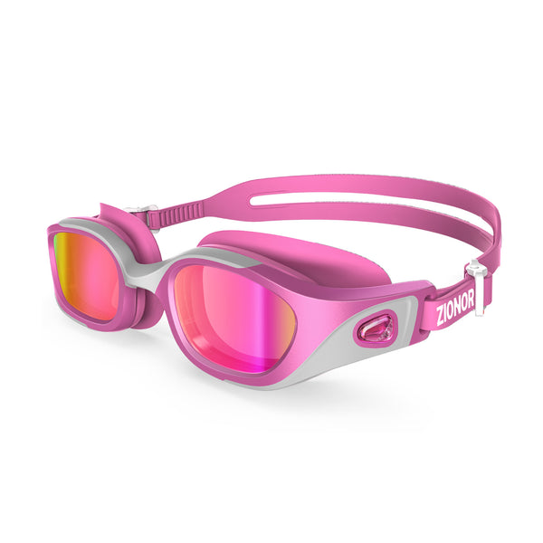 ZIONOR® G10 Swim Goggles, Replaceable Lens Anti-Fog UV Protection for Men Women