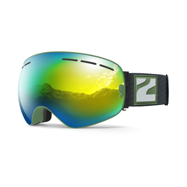 ZIONOR® X Ski Goggles OTG Snowboard Goggles Detachable Lens for Men Women Adult