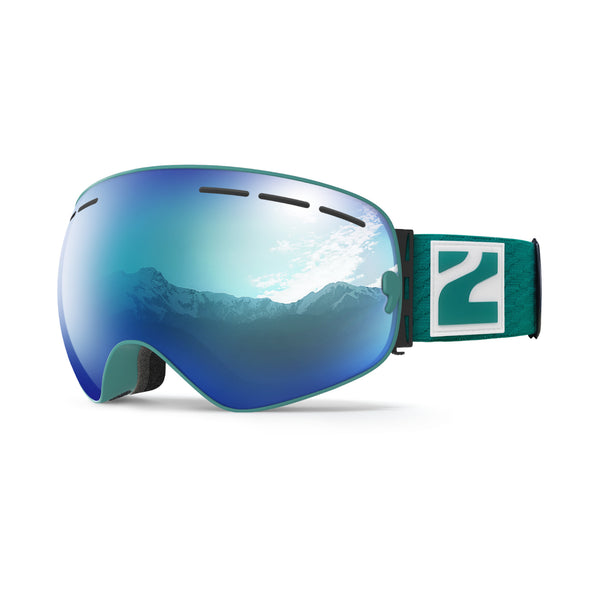 ZIONOR® X Ski Goggles OTG Snowboard Goggles Detachable Lens for Men Women Adult