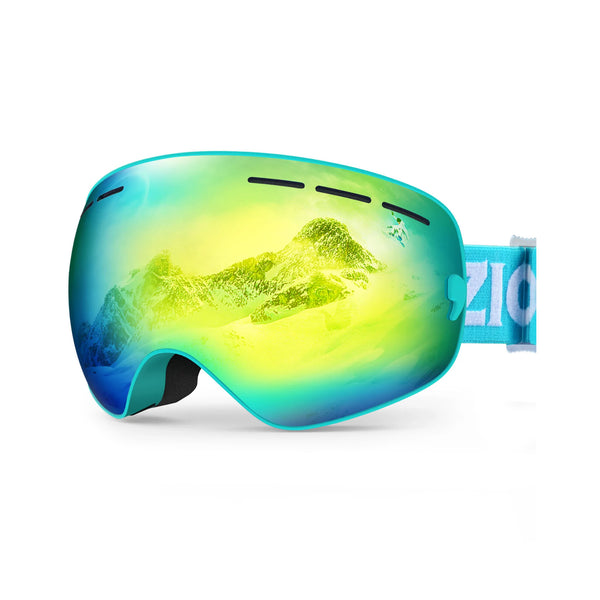 ZIONOR® XMINI Kids Ski Goggles, Snowboard Snow Goggles for Boys Girls Youth